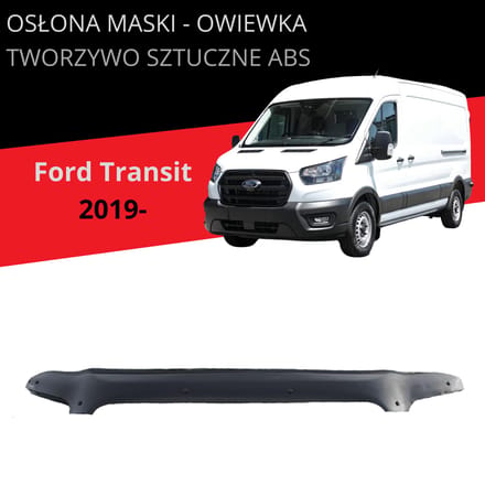 Motorkapafdekking en stroomlijnkap voor Ford Transit vanaf 2019