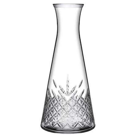 Pasabahce – glazen karaf – Timeless – kristalglas – helder – 940 ml, 1 stuk