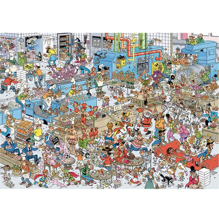 Jan van Haasteren De Bakkerij - Puzzel 1000 stukjes volwassenen - Legpuzzels