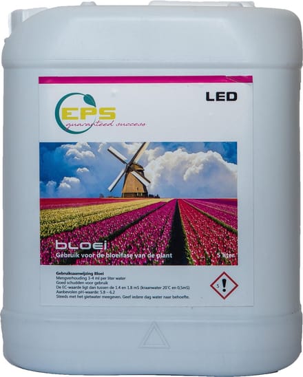 EPS LED bloei plantenvoeding voor de kweek onder LED licht, 5 liter