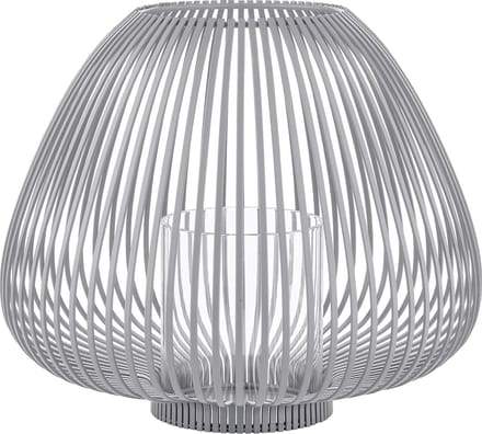 Blomus LYVA Lantaarn - H 26 cm, Ø 31 cm (M) - Steel Gray