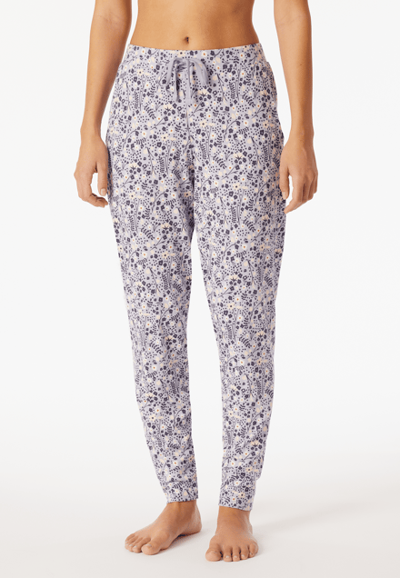 Broek lange manchetten bloemen multicolour - Mix+ Relax 36