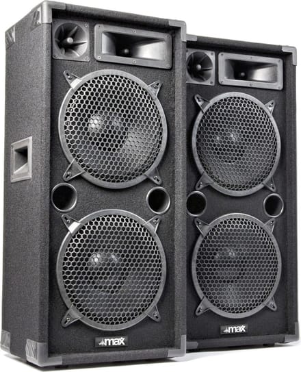SkyTec MAX210 disco speakerset 2x 10 2000W