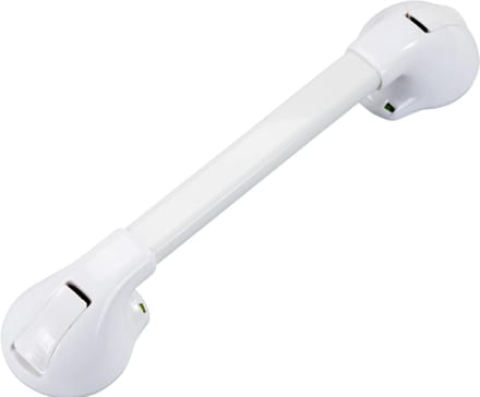MultiMotion Wandbeugel met zuignappen - 30 cm - Wit - Veiligheidsgreep - Douchegreep - Badgreep