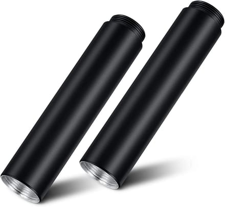 Microfoonstandaard verlenging 5/8 inch zwart - 2 stuks
