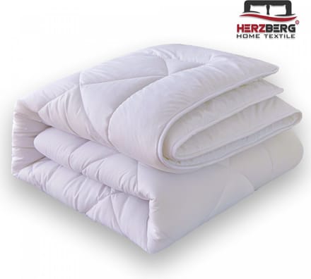 Herzberg HG-24267WD: 4-sterren kwaliteit wit dekbed - 240x200cm