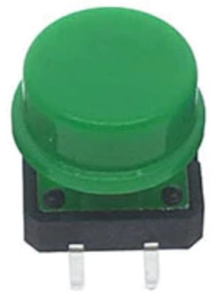 OTRONIC® Drukknopje | moment - puls | 12x12x7 | Groen