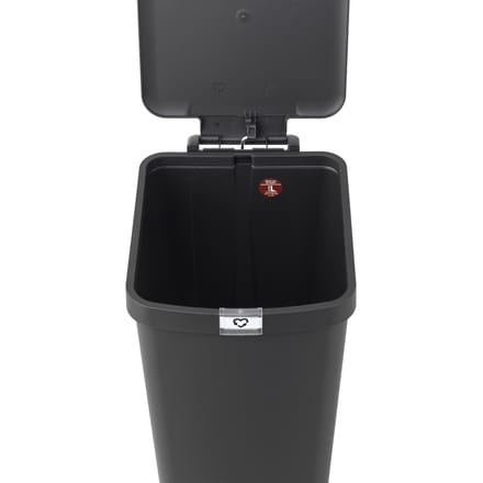 Brabantia StepUp Prullenbak - 40 l - Dark Grey