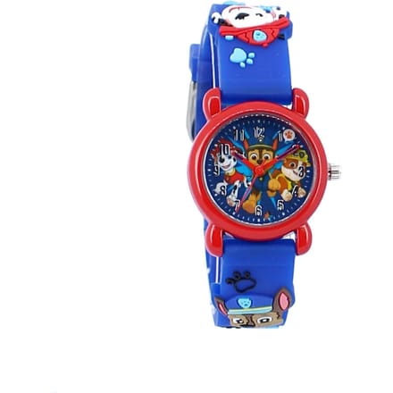 PAW Patrol - Horloge - Kids Time - Blauw/Rood