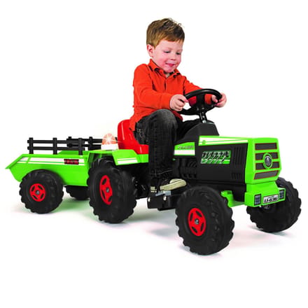 Injusa Basis Elektrische Kindertractor 6v Groen