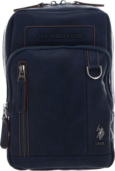 U.S. POLO ASSN. Slingtas Cambridge Slim Backpack Navy Donkerblauw