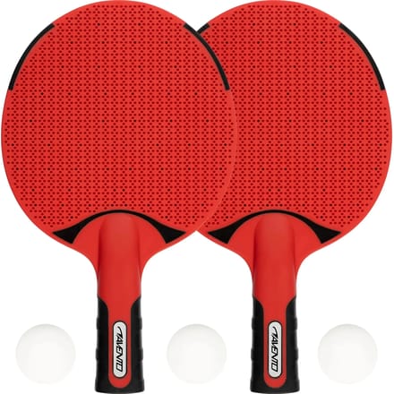 Avento - Outdoor Tafeltennisset - Rood/Zwart