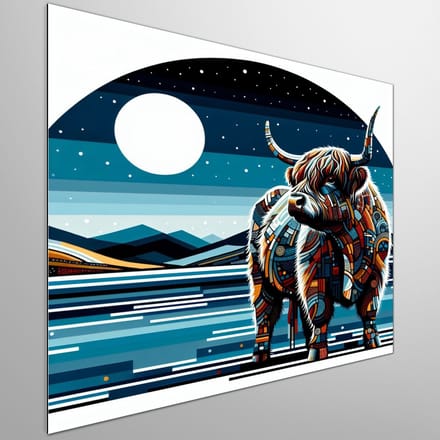 Kunstprint | Wanddecoratie | Dibond | 20 × 20 cm