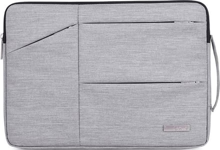 Canvas Artisan Laptopsleeve 13 inch - Laptophoes - Grijs