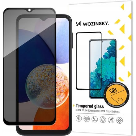 Wozinsky Privacy Glass tempered glass for Samsung Galaxy A13 with Anti Spy privacy filter