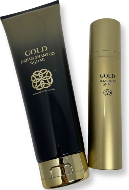 GOLD DREAM SHAMPOO 250 ML & GOLD SILK DROPS 50 ML