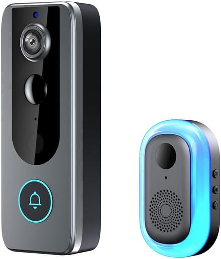 Draadloze WiFi Deurbel Camera met Bewegingsdetectie en Tweeweg Audio