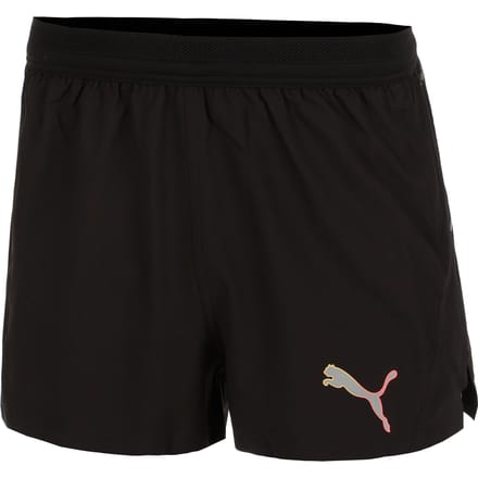 Puma Ultraweave Velocity 3in Split Hardloopshorts Heren-Zwart