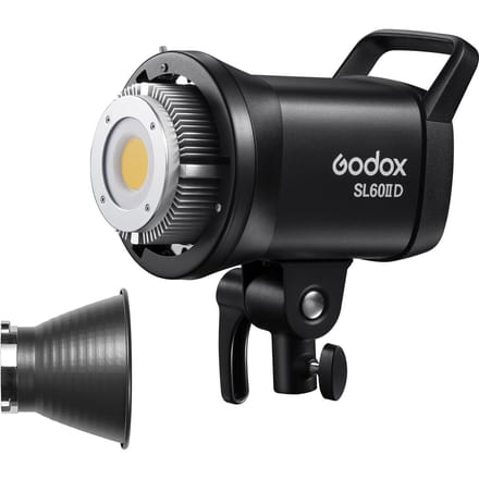 Godox SL60IID Draagbare Studio LED-videolamp 70W Fotografie-invullicht 5600K +/-200K Ingebouwd 8 FX EU Plug gray