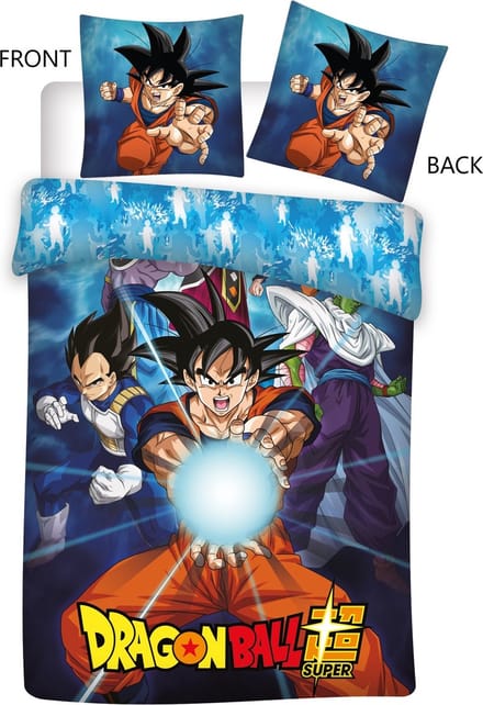 Dragon Ball Z Dekbedovertrek Super - Eenpersoons - 140 x 200 cm - Polyester