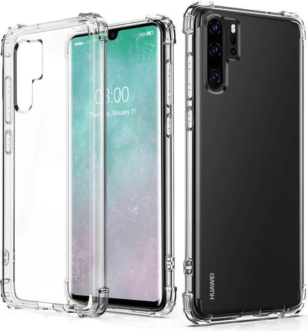Huawei P30 Pro Hoesje Schokbestendig Transparant