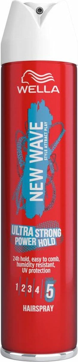 Wella New Wave Rock'N Hold H.Spr.Us - Haarspray - 250 ml