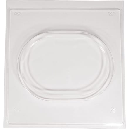 Gietvorm "Decoratieve plaat ovale"