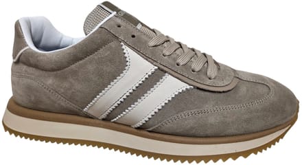 Giorgio 83514906 Light Boy 50 Earth Sneakers Beige Suede Heren - Beige - 43