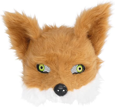 Boland - Pluchen masker Vos - Volwassenen - Vos - Dieren