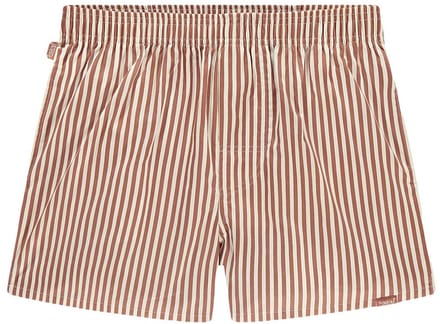 Pockies heren wijde boxershort striped rood