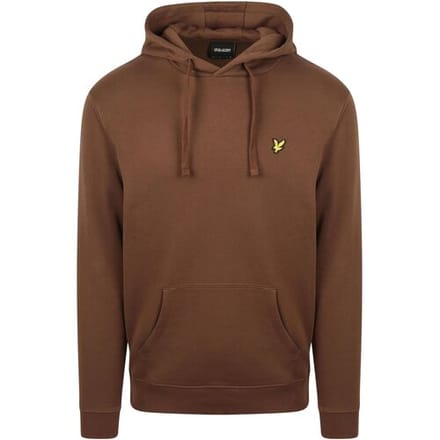 Lyle and Scott Hoodie Bruin - Maat S - Heren - Hoodies