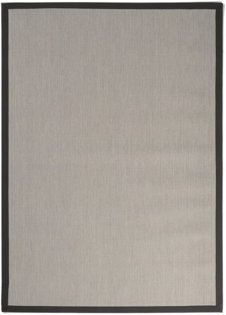 DÉJA Living Vloerkleed 200x290cm - Laagpolig Grijs Polypropyleen - Meribel