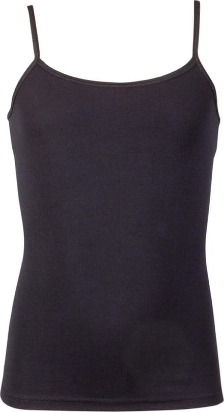 Beeren Bodywear Meisjes Singlet 1-PACK (PA) - Zwart