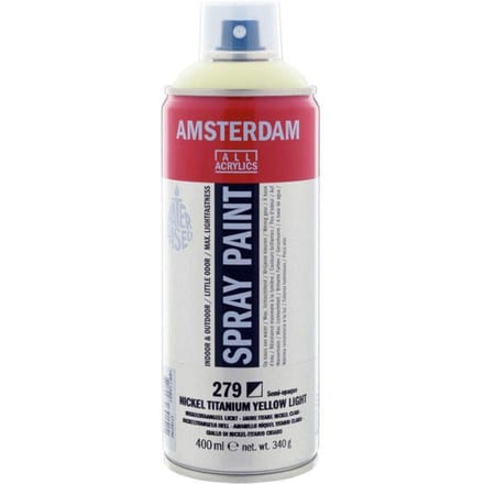 Spraypaint - 279 Nikkeltitaangeel Licht - Amsterdam - 400 ml