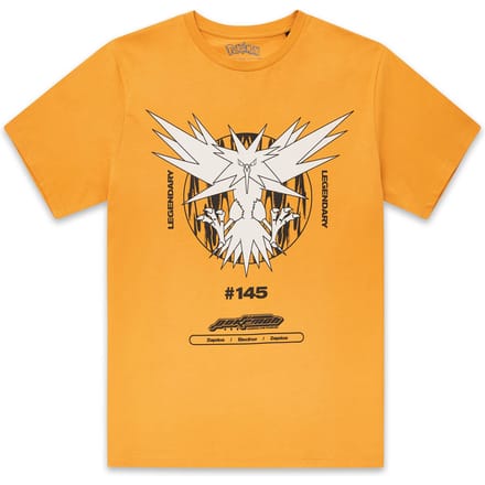 Pokémon Zapdos Legendary Unisex T-Shirt - Mosterd - L