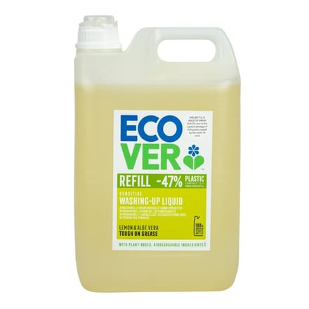 Ecover geconcentreerd afwasmiddel citroen en aloe vera 5L