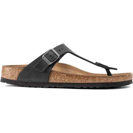 Birkenstock Gizeh Slippers Black Regular-fit | Zwart | Nubuck | Maat 38 | 0845251