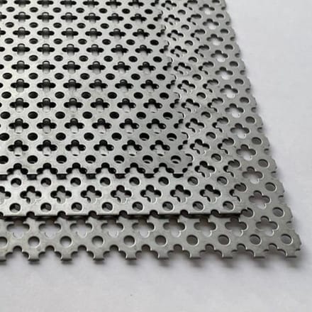 Staal Klaverblad - 1mm, 500x200mm