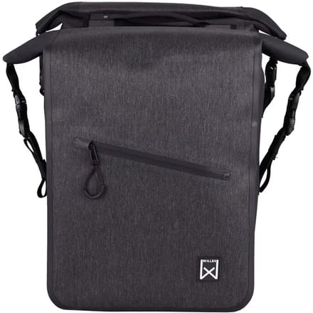 Willex Dubbele tas Combi 100% Waterdicht Zwart