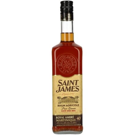 Saint James rum Saint James ROYAL AMBRÈ Rhum Agricole 40% Vol. 0,7l