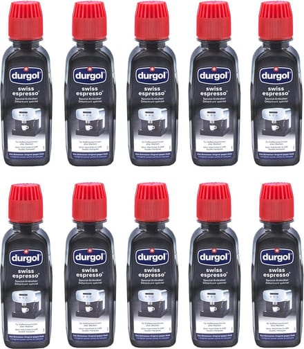 Durgol Swiss Espresso - 10 x Koffiemachineontkalker 125ml