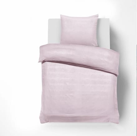 Husch Dekbedovertrek - Embossed Croco - 140x200/220 - Roze