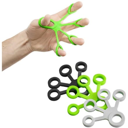 4FIZJO Serie - Weerstandsband Voor Vingertraining - 3 stuks - Verschillende Weerstanden