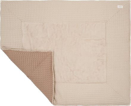 Koeka boxkleed wafel Amsterdam caffe/sand 75x95