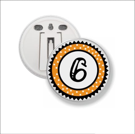 Button Met Clip 58 MM - 6