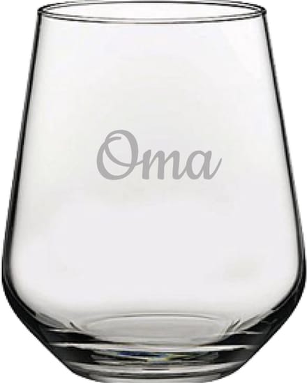 Gegraveerde Drinkglas 42,5cl Oma