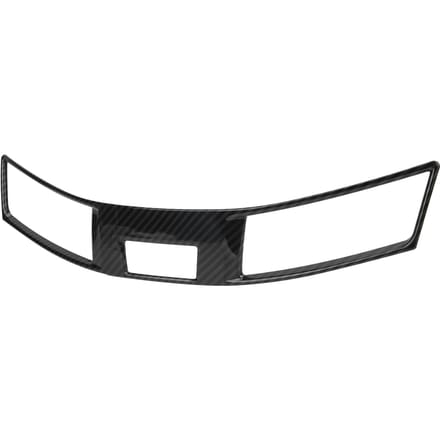 Middenconsole Midden Ventilatieuitlaat Frame Cover Sierlijst Past voor Nissan Navara Frontier NP300 2015?2019 black