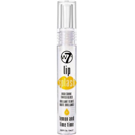 W7 Lip Splash Tinted Lip Gloss Lemon &amp; Lime Time 1 st