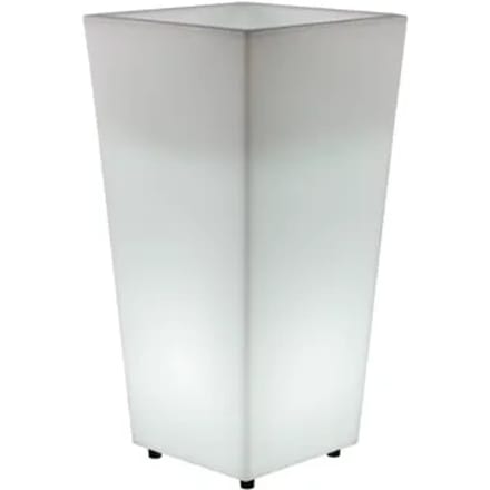 Newgarden Bloempot Melisa - Wit - 30x30x58cm