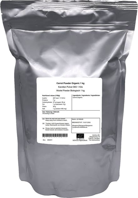 Wortel Poeder - 1 Kg - Holyflavours